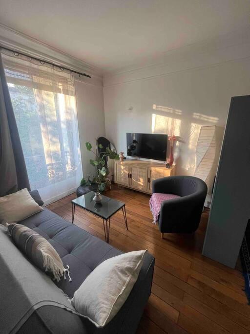 Charmant Appartement Proche Paris Saint-Ouen  Bagian luar foto