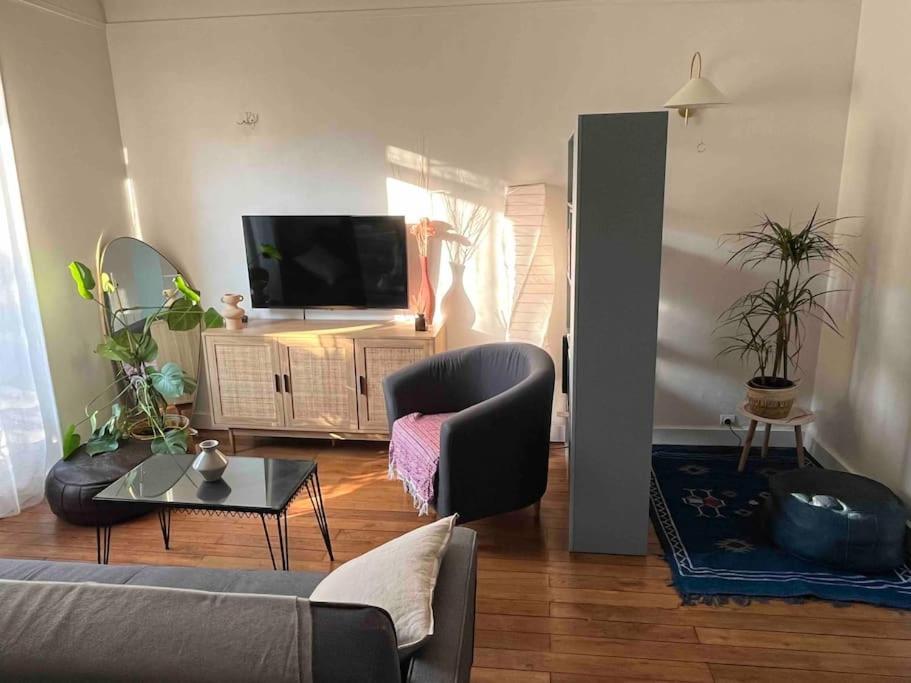Charmant Appartement Proche Paris Saint-Ouen  Bagian luar foto